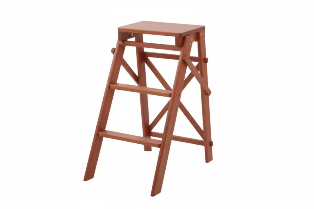 Scala 3 Gradini Legno Colore Naturale