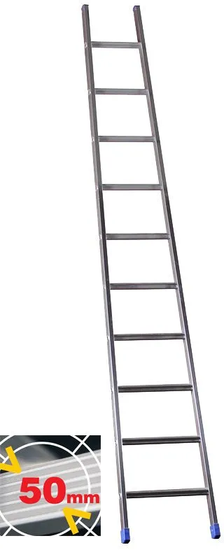 scala singola conica 15 gradini - h. 4,40 mt