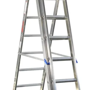 scala tre elementi 'or3' 9+9+9 gradini - h. 5,65 mt - montante 73x25 mm