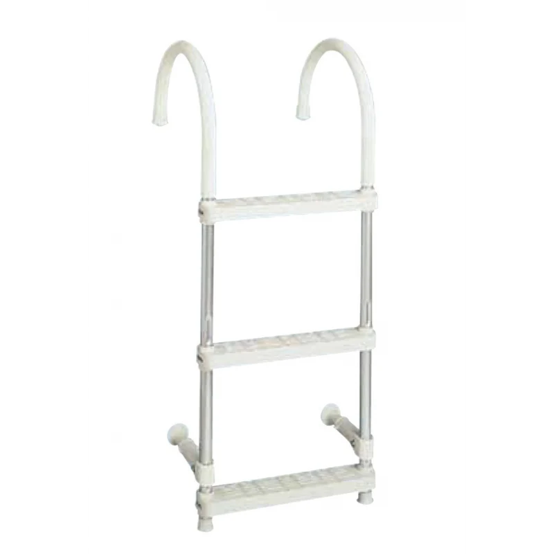SCALETTA ALLUMINIO 4 GRADINI - 3030324 - FORNITURE NAUTICHE ITALIANE