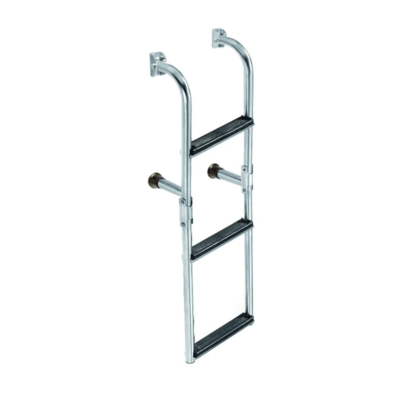 SCALETTA INOX 3 GRADINI mm 800x270 - 3030103 - FORNITURE NAUTICHE ITALIANE