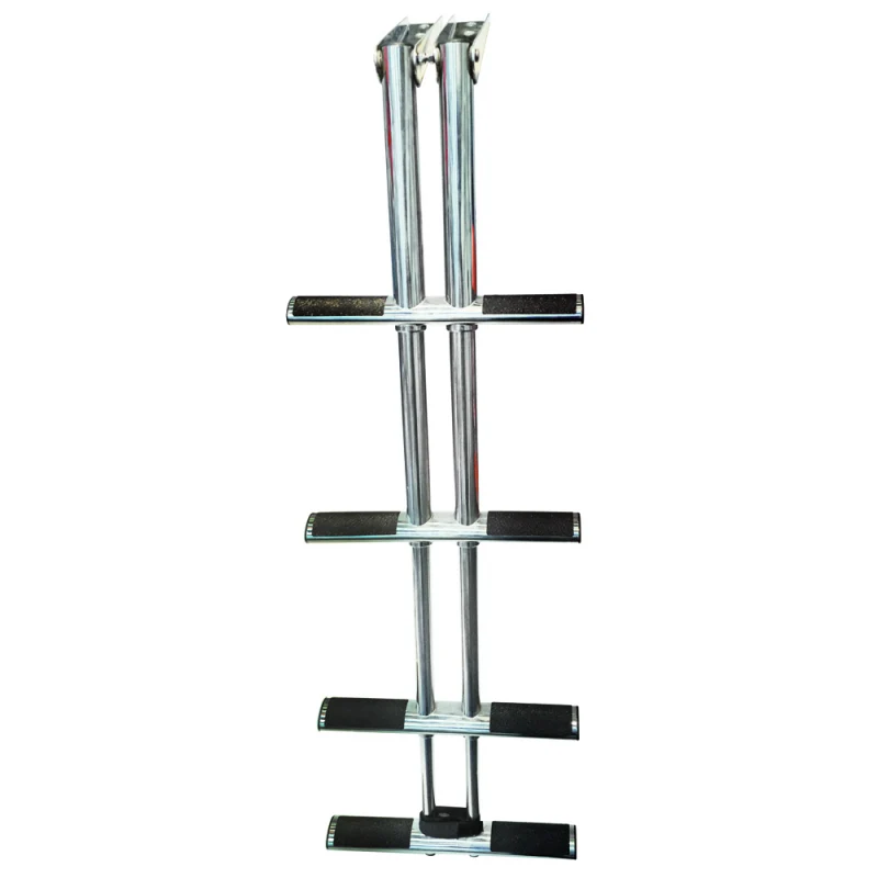 SCALETTA INOX 3 GRADINI MM.390X350 - 3030353 - FORNITURE NAUTICHE ITALIANE