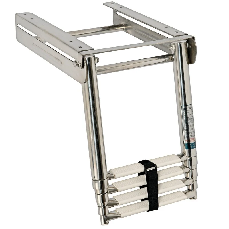 Scaletta inox scomparsa 4 gradini