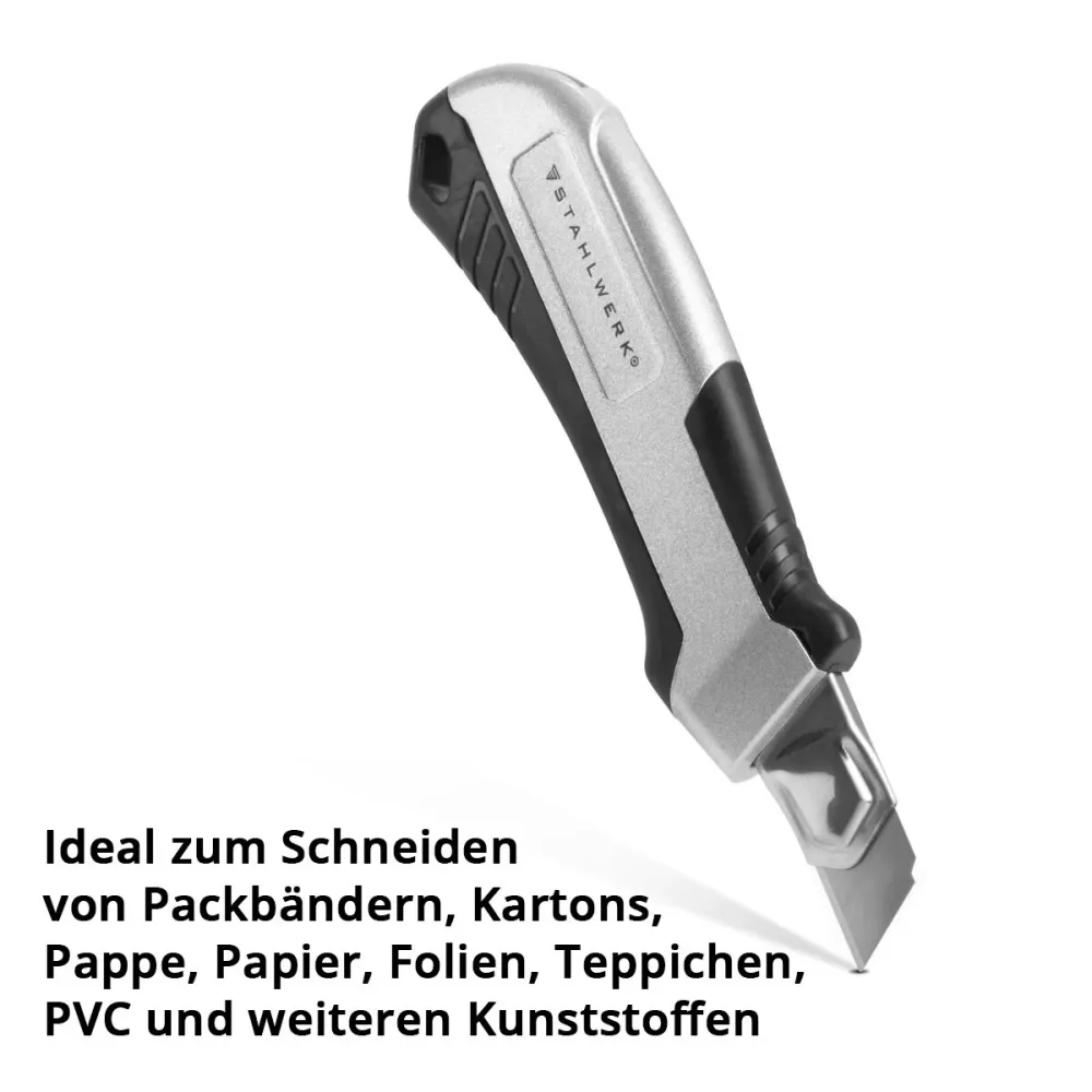 SEGGIORE CHIFE PREMIUM-CUTTRO PCM-182 ST 3 SET CONTRO BARE DI ABRRAGE 18 MM CUTTER PROFI | Coltello da tappeto | Coltello...
