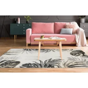 Tappeto 160 x 230 cm Polipropilene nocciola - stile etnico FEUILLA