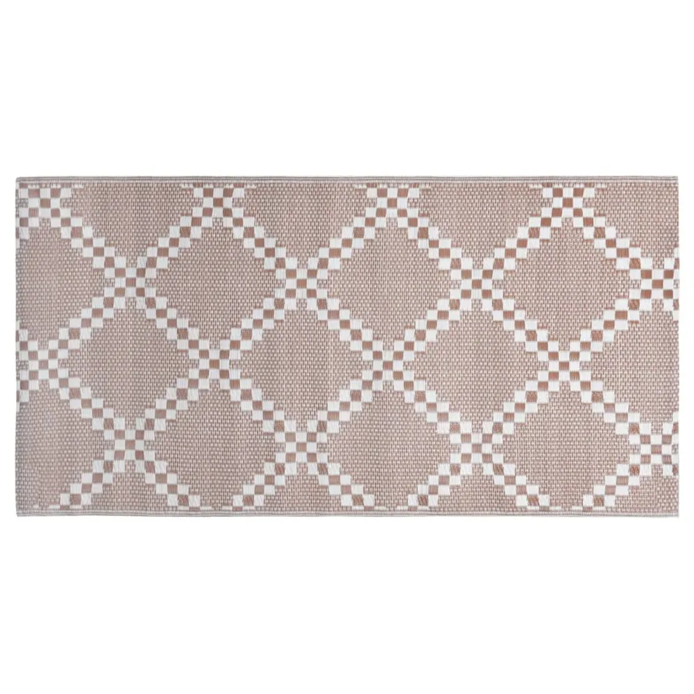 Tappeto da Esterni ARAKIL Marrone 120x180 cm PP