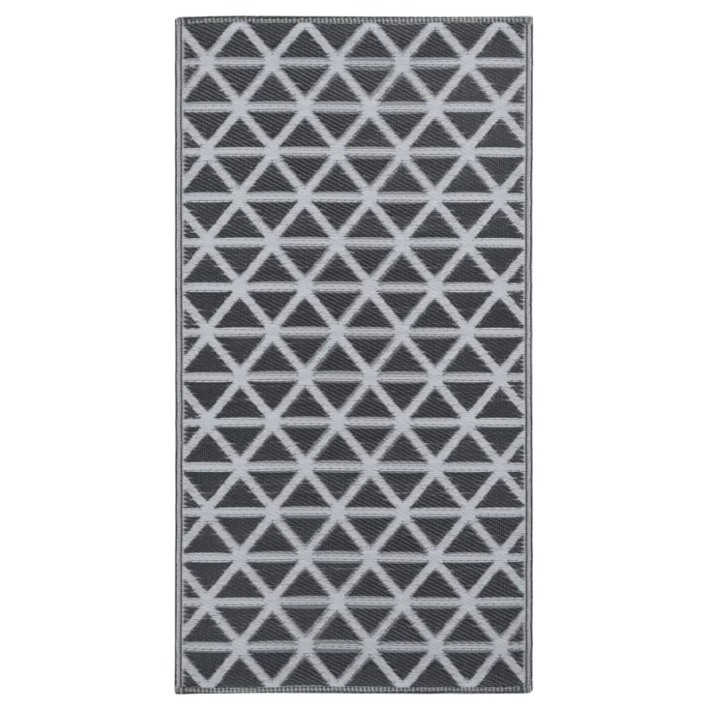 Tappeto da Esterni ARAKIL Nero 120x180 cm PP