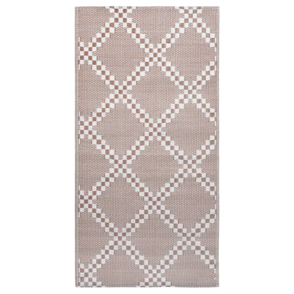 Tappeto da Esterni Marrone 80x150 cm PP