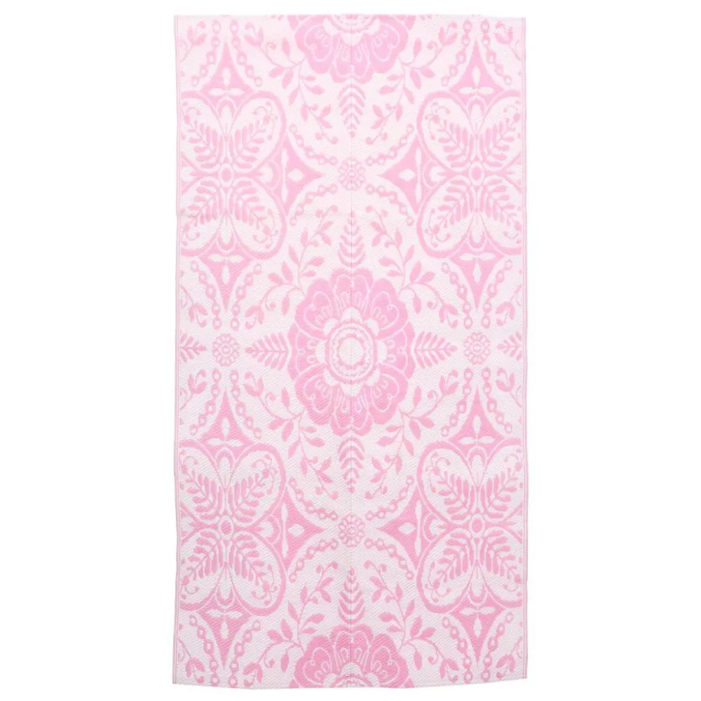 Tappeto da Esterni Rosa 120x180 cm PP