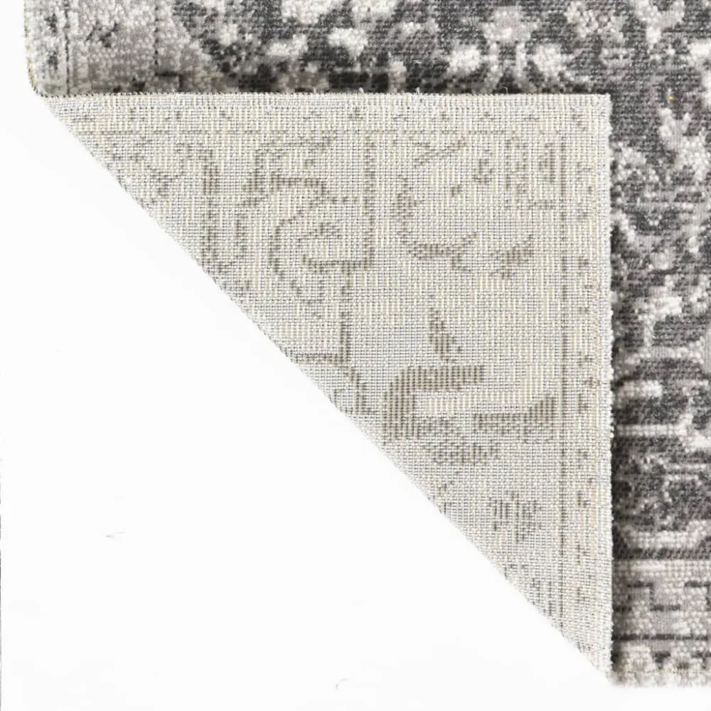 Tappeto da Esterni Tessitura Piatta 115x170 cm Grigio Trasparente