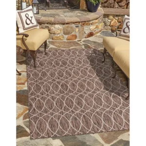 Tappeto Esterno - 183x122 - Marrone - Tulum