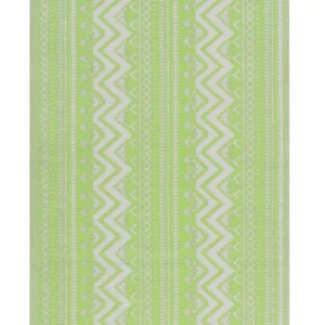 Tappeto da esterno verde con motivo geometrico 120 x 180 cm NAGPUR