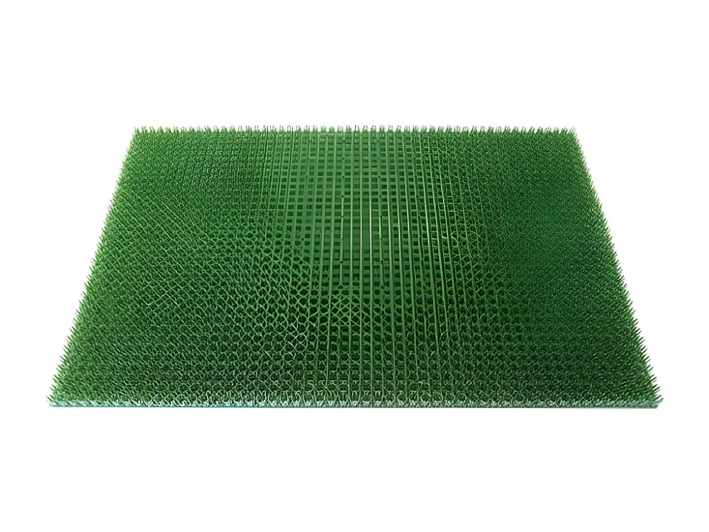 Tappeto Gazongrat Verde Plastica e Vinile 40x60cm - IDMAT