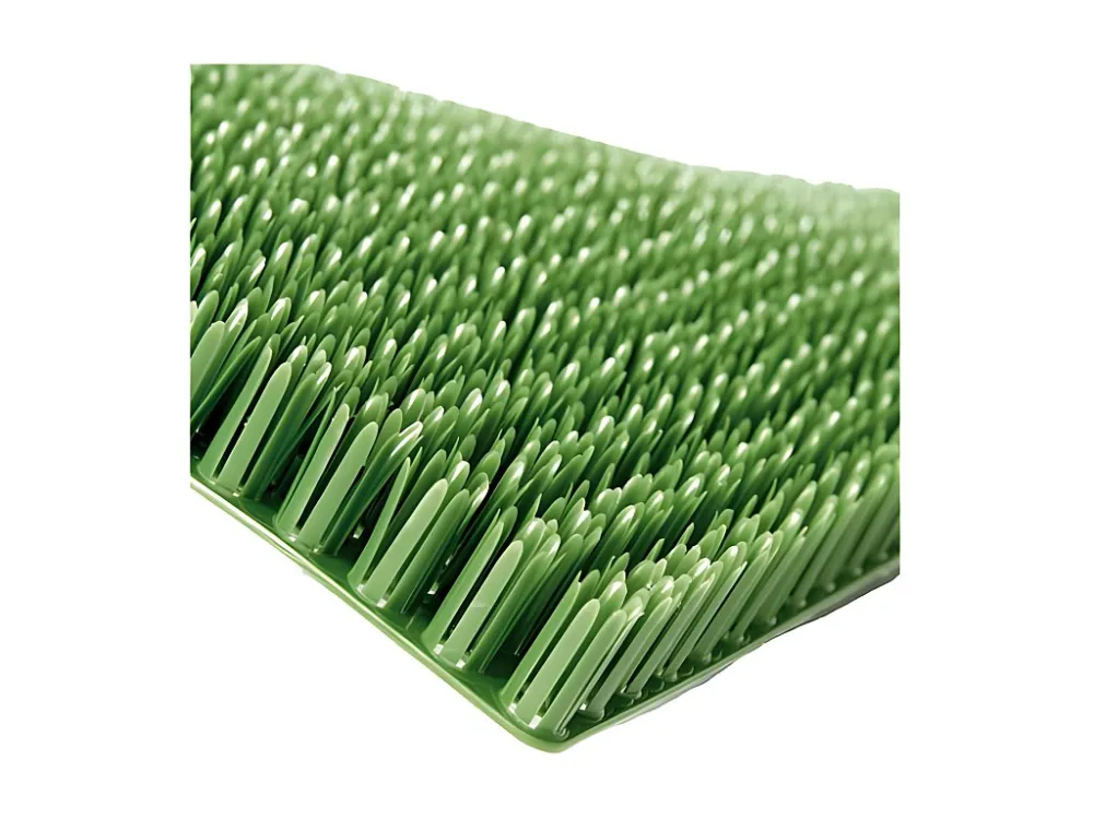 Tappeto Gazongrat Verde Plastica e Vinile 40x60cm - IDMAT