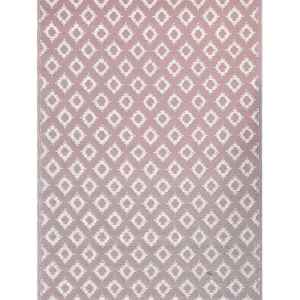 Tappeto per esterni 120 x 180 cm rosa THANE