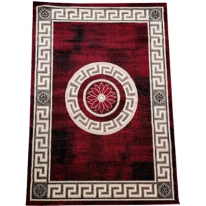 Tappeto Salotto| 158X210CM| Composizione 100% Polipropilene| Spessore 11MM| Base D'iuta| Antiscivolo| Mosaico