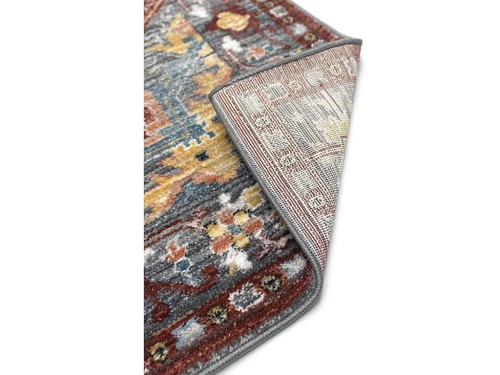 Tappeto stile orientale 200 x 290 cm Rosso e Blu KALYAN