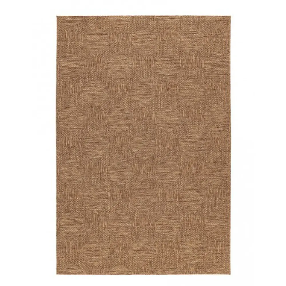 Tappeto da esterno Lune Marrone Esagono 160 x 230 cm