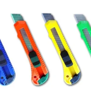 Coltello da taglio VaGo-Tools coltello da tappeto 18 mm PU: 12 pezzi SX8x12_vx