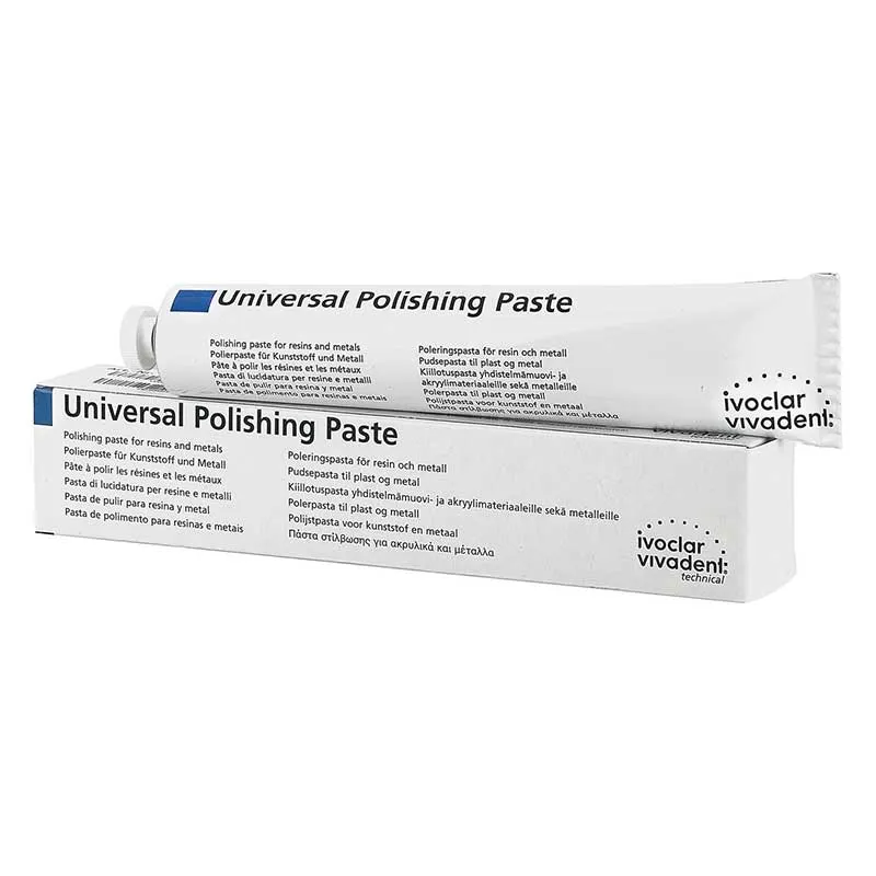 Pasta di lucidatura universale IVoclar - Resine di metallo lucido - 100 ml