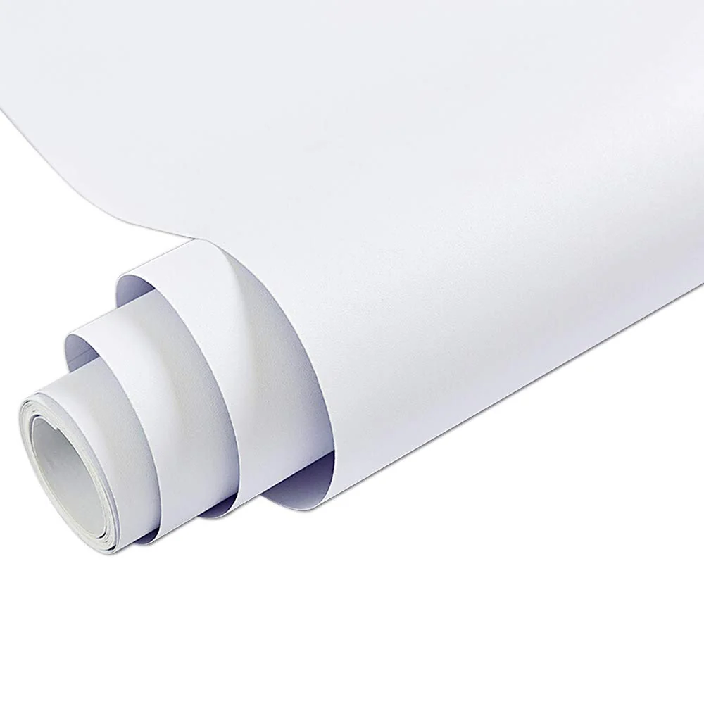Pellicola Adesiva Bianco Opaco 30x152Cm Wrapping Auto Moto Matte Vinile Ac Accessori Auto