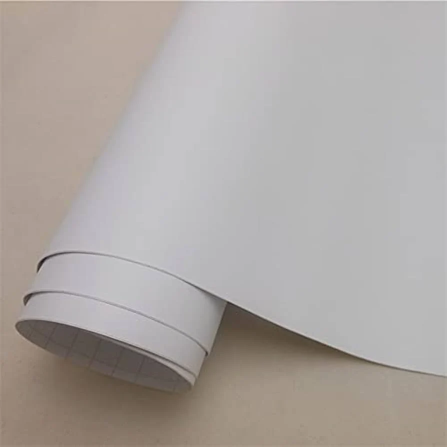 Pellicola Adesiva Bianco Opaco 30x152Cm Wrapping Auto Moto Matte Vinile Ac Accessori Auto