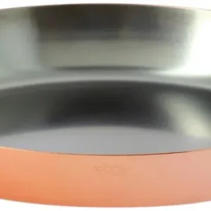 Padella INOCUIVRE rame-acciaio inox ovale L: 32cm