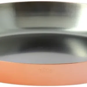Padella INOCUIVRE rame-acciaio inox ovale L: 36cm