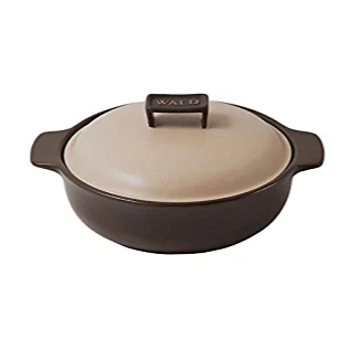 Tegame argilla con coperchio