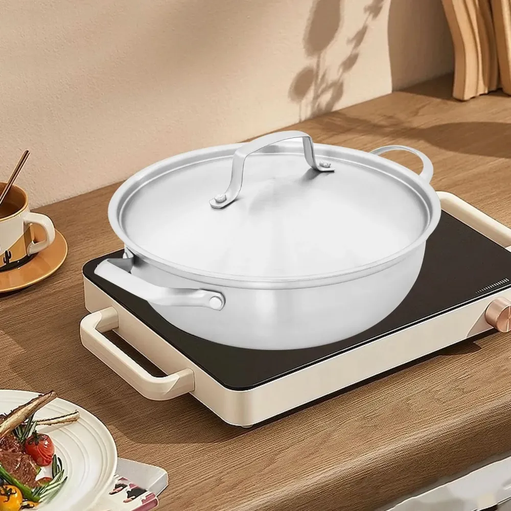 SmartBoil – Pentola universale acciaio inox con coperchio per tutti i tipi di fornelli Cozey Maison