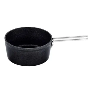 Ⓜ️🔵🔵🔵 Fissler Pentolino - Pentolino, Serie Adamant, Capacità 2 Litri, Diametro 18 cm, Nero (esterna/ interna), Manico acci...