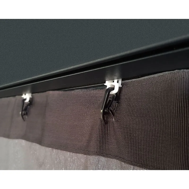 Canopia Set Di Tende Per Gazebo Dallas 3.6X6 m Resistente al Vento