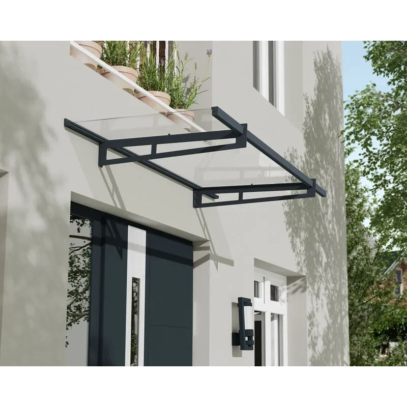 Pergola Legno Canopia Bremen Pensilina Da Esterno 205X93 cm Trasparente