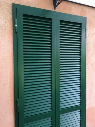 Persiana Portafinestra stecca ovalina 1 anta 72x230