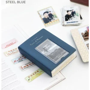 Iconic Photo Album MY POLAROID - Steel Blue