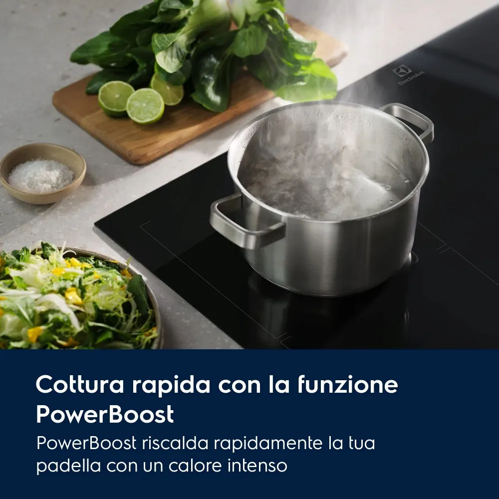 Electrolux BI EIL63443BW | 60 cm - Vetroceramica ad induzione - Nuova piattaforma - 4 zone cottu