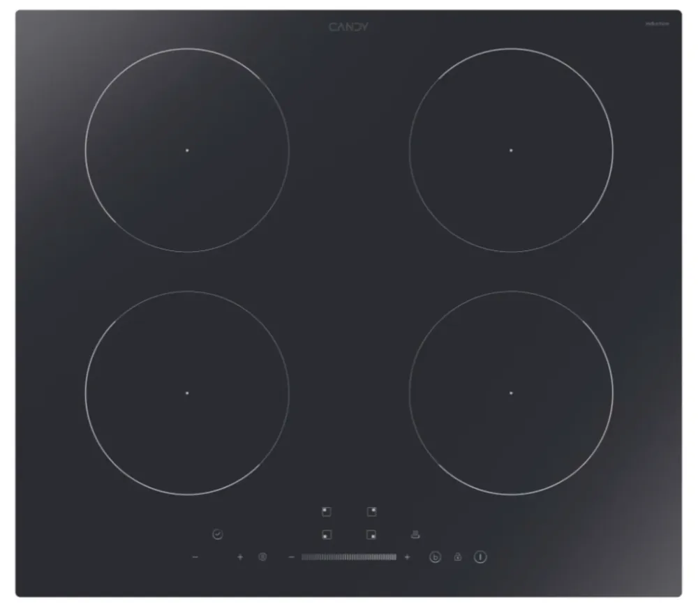 Ⓜ️🔵🔵🔵 Candy CIS642SCTT/1 - Piano cottura Idea, Induzione, 4 zone, Nero, Vetroceramica