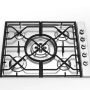βοΈπ΅π΅π΅πAlpes 5674/4GTC-CL - Piano cottura da incasso largo 74 cm cinque fuochi gas
