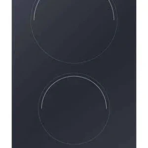 Candy Piano Cottura 2 Fuochi Ceramica 28.8 cm Nero da Incasso