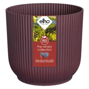 ELHO Vaso per piante Winery Collection ø 22 cm rosso bordeaux