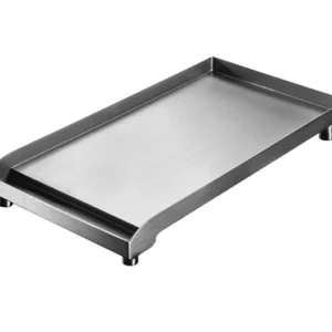 Ⓜ️🔵🔵🔵 LA GERMANIA 901401 - Piastra teppanyaki acciaio inox ad altissimo spessore