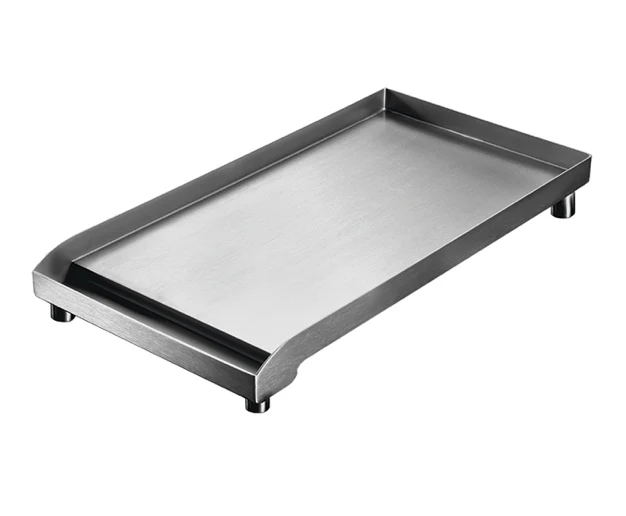 Ⓜ️🔵🔵🔵 LA GERMANIA 901401 - Piastra teppanyaki acciaio inox ad altissimo spessore