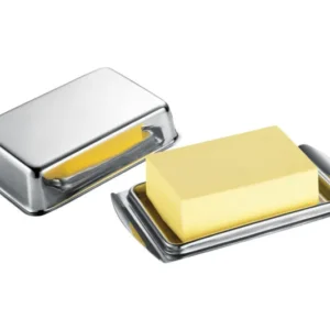 KÜCHENPROFI Butte con coperchio acciaio inox 16x10x4 cm