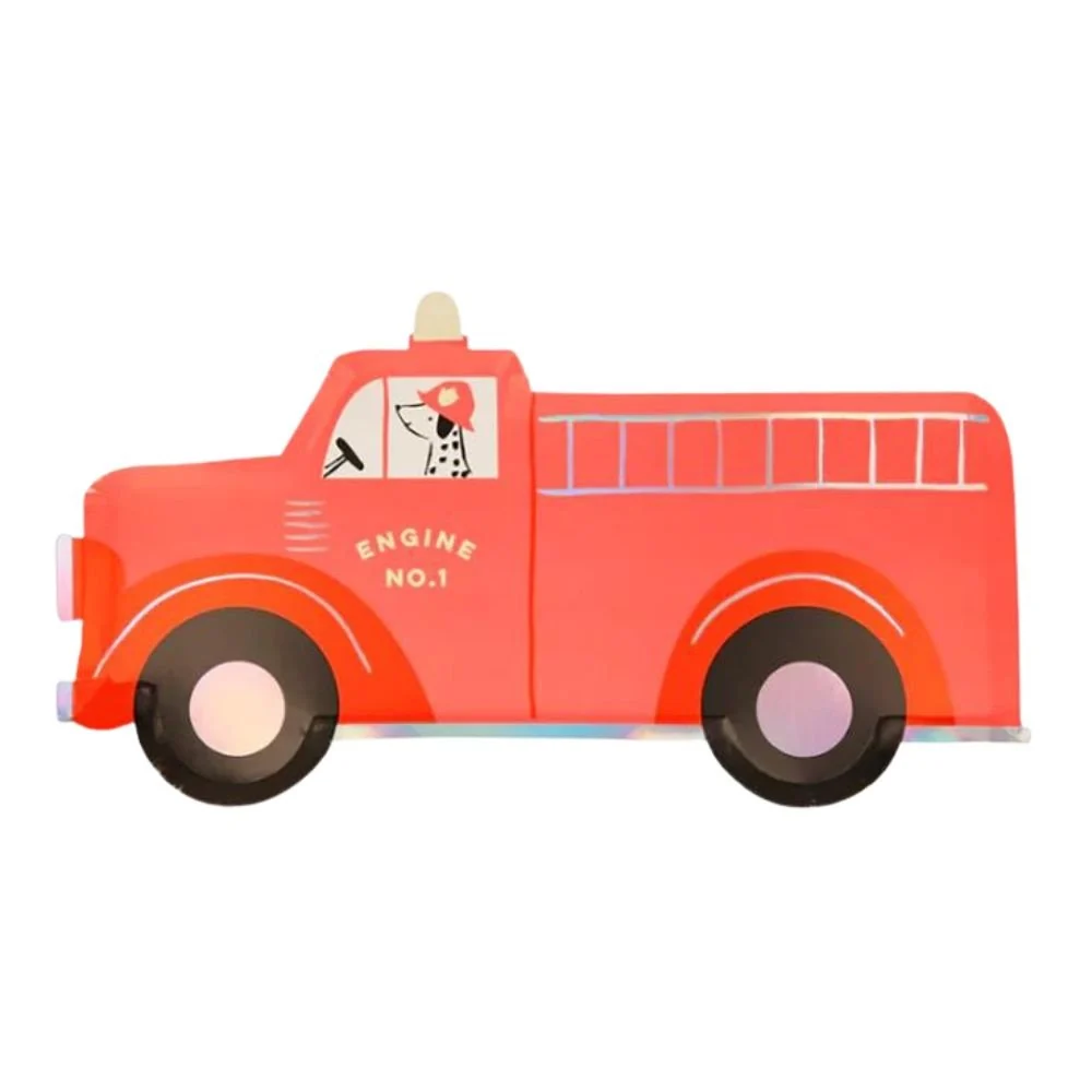 Piatti Camion dei Pompieri