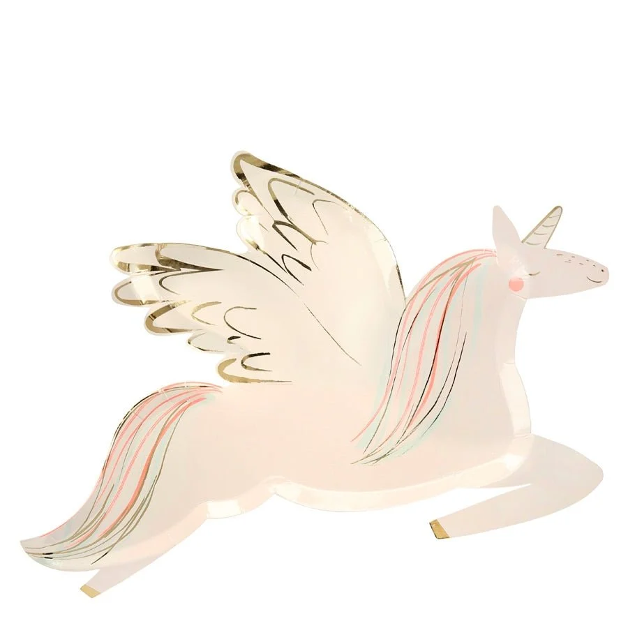 Piatti Unicorno Alato