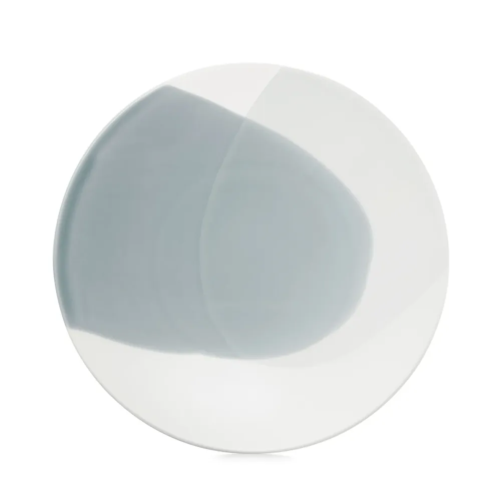 Piatto da dessert Confluence D21,5 cm alabastro fiordo bianco