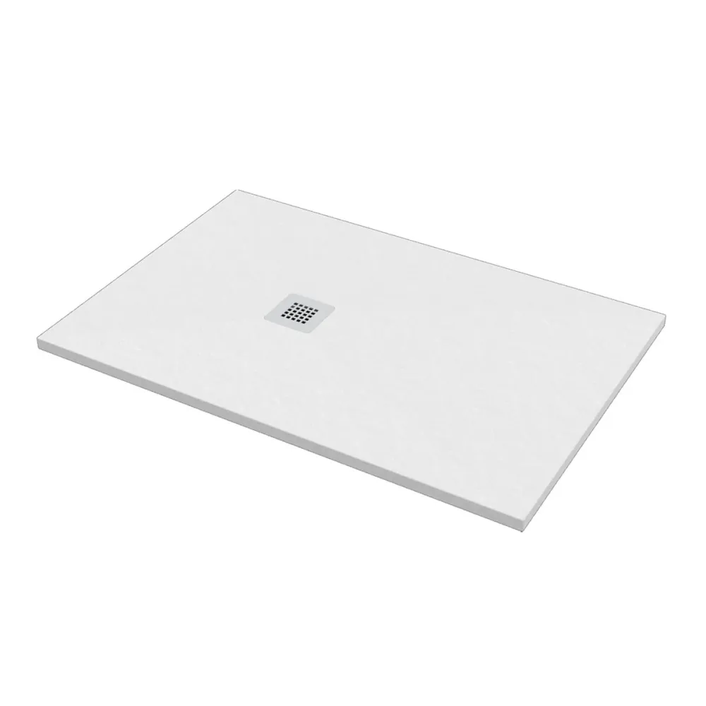 Piatto doccia Ercos Stone 800x1800 Rettangolare Bianco Opaco