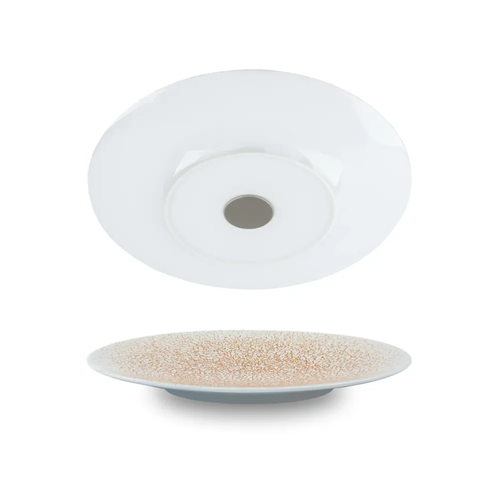 Seconda scelta: piatto da colazione porcellana magnetica ALBICOCCA ⌀ 22 cm
