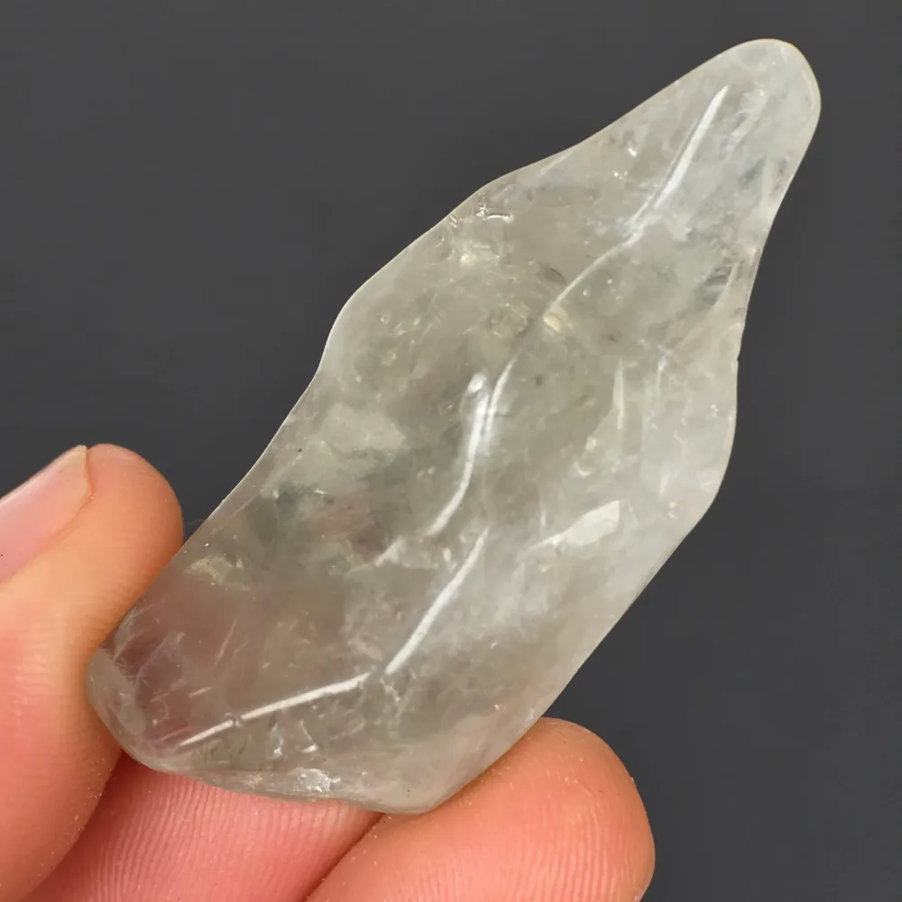Ametista verde (prasiolite) levigata - pezzo unico | Modello 4