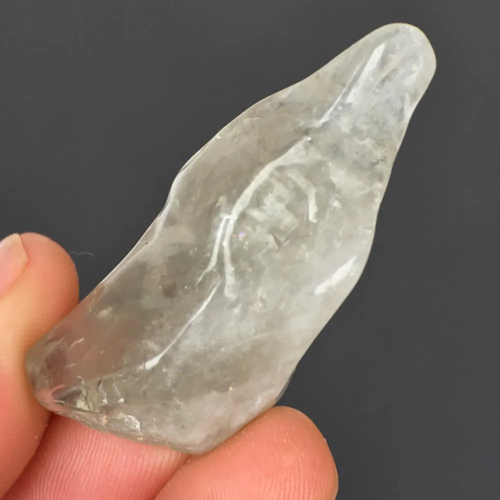 Ametista verde (prasiolite) levigata - pezzo unico | Modello 4
